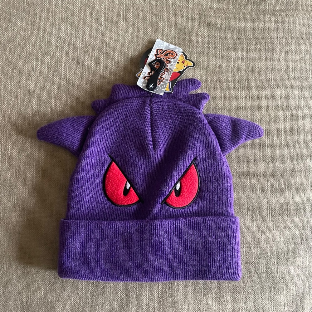 NWT Spencer’s Pokémon Winter Beanie Purple Hat